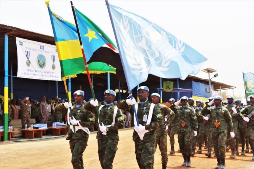 South Sudan: Rwandan peacekeepers decorated with UN medals