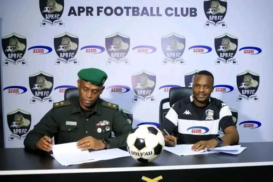 APR FC yasinyishije Umunyamahanga wa kabiri