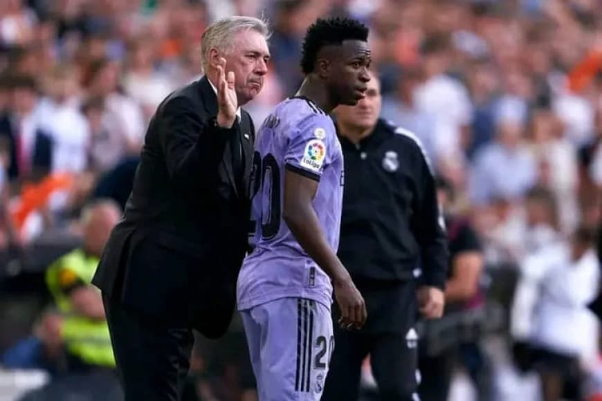 "La Liga ifite ikibazo gikomeye!" Ancelotti agaruka ku irondaruhu ryakorewe Vinícius