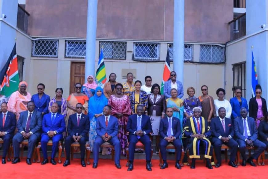 Minister of State, Gen (Rtd) James  KABAREBE attended EALA meeting held in Kenya