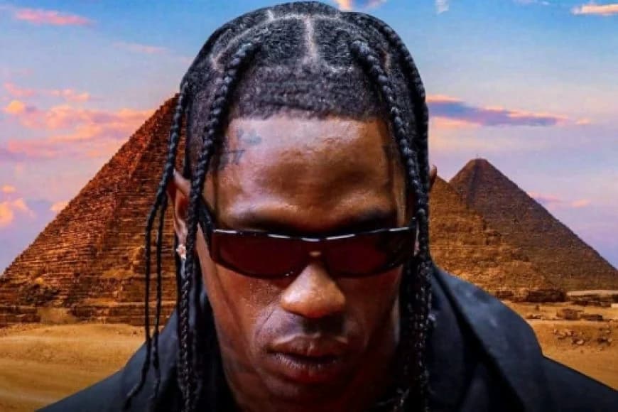 Igitekerezo cya Travis Scott wifuje gutaramira kuri Pyramid cyatewe utwatsi
