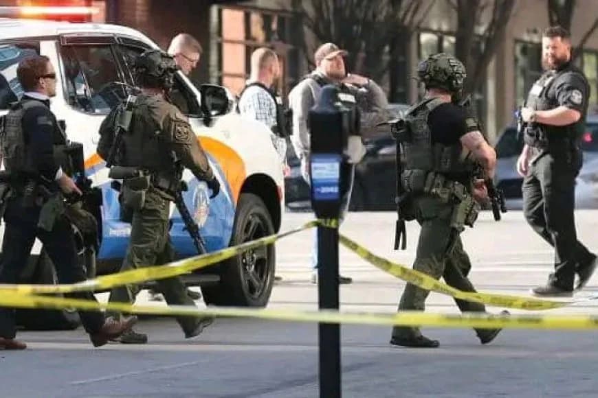USA: 4 Bapfuye abandi barakomeraka mu gitero umuntu witwaje intwaro yagabye kuri Banki