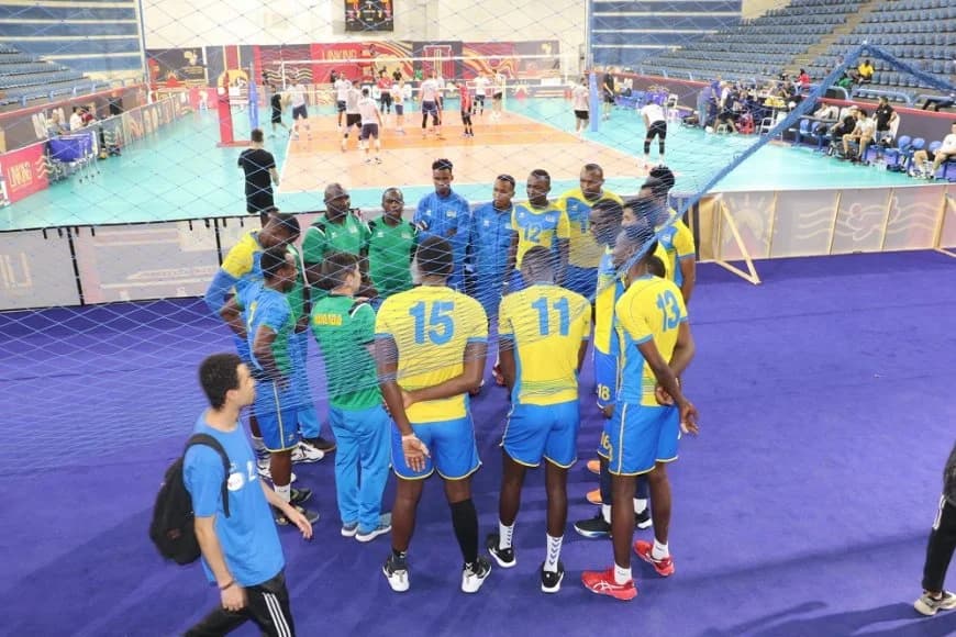 Volleyball: U Rwanda rwahannye Senegal rubona itike ya ⅛ mu Gikombe cy'Afurika