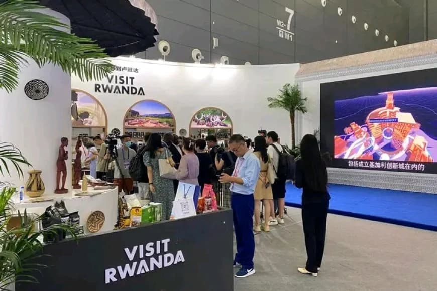 Abikorera bo mu Rwanda bitabiriye imurikagurisha rizwi nka China—Africa Economic and Trade Expo mu Bushinwa
