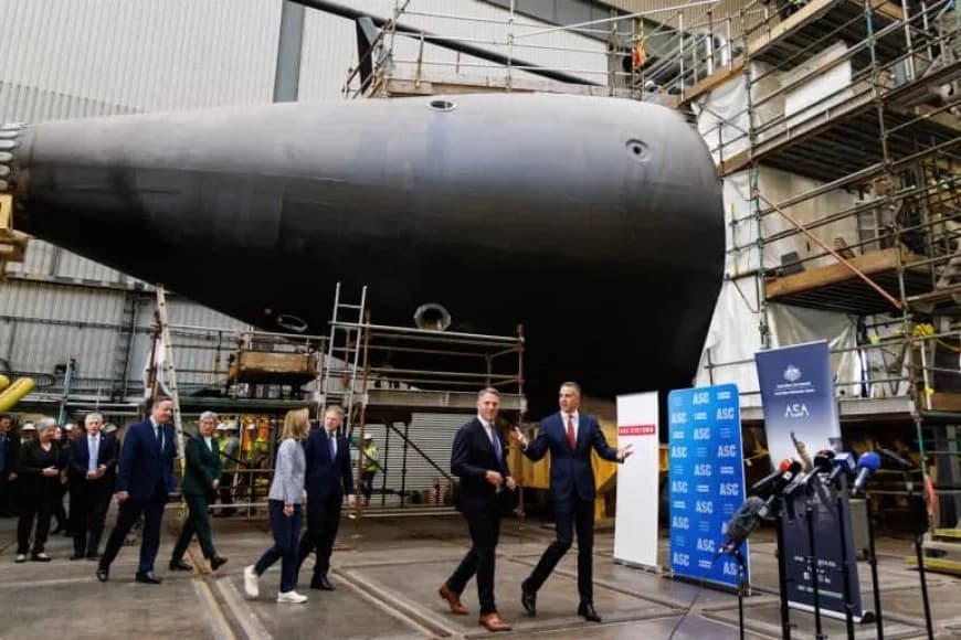 Australia to contribute for construction of AUKUS submarines