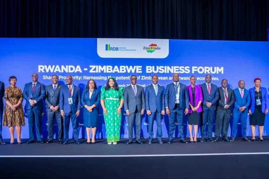 Over 100 companies attended the 3rd Rwanda-Zimbabwe Business Forum