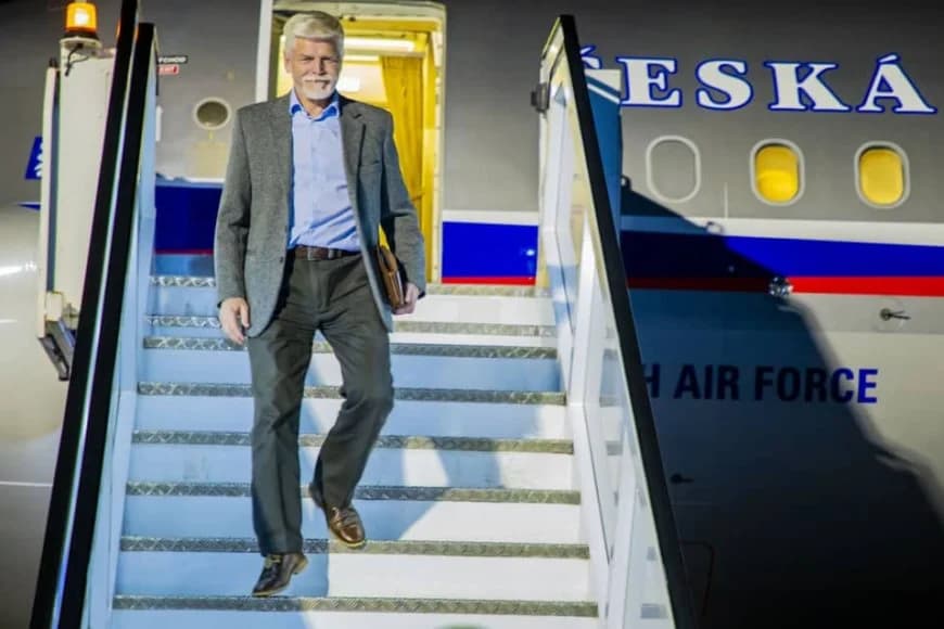 Czech President Petr Pavel arrived in Rwanda for a three-day state visit