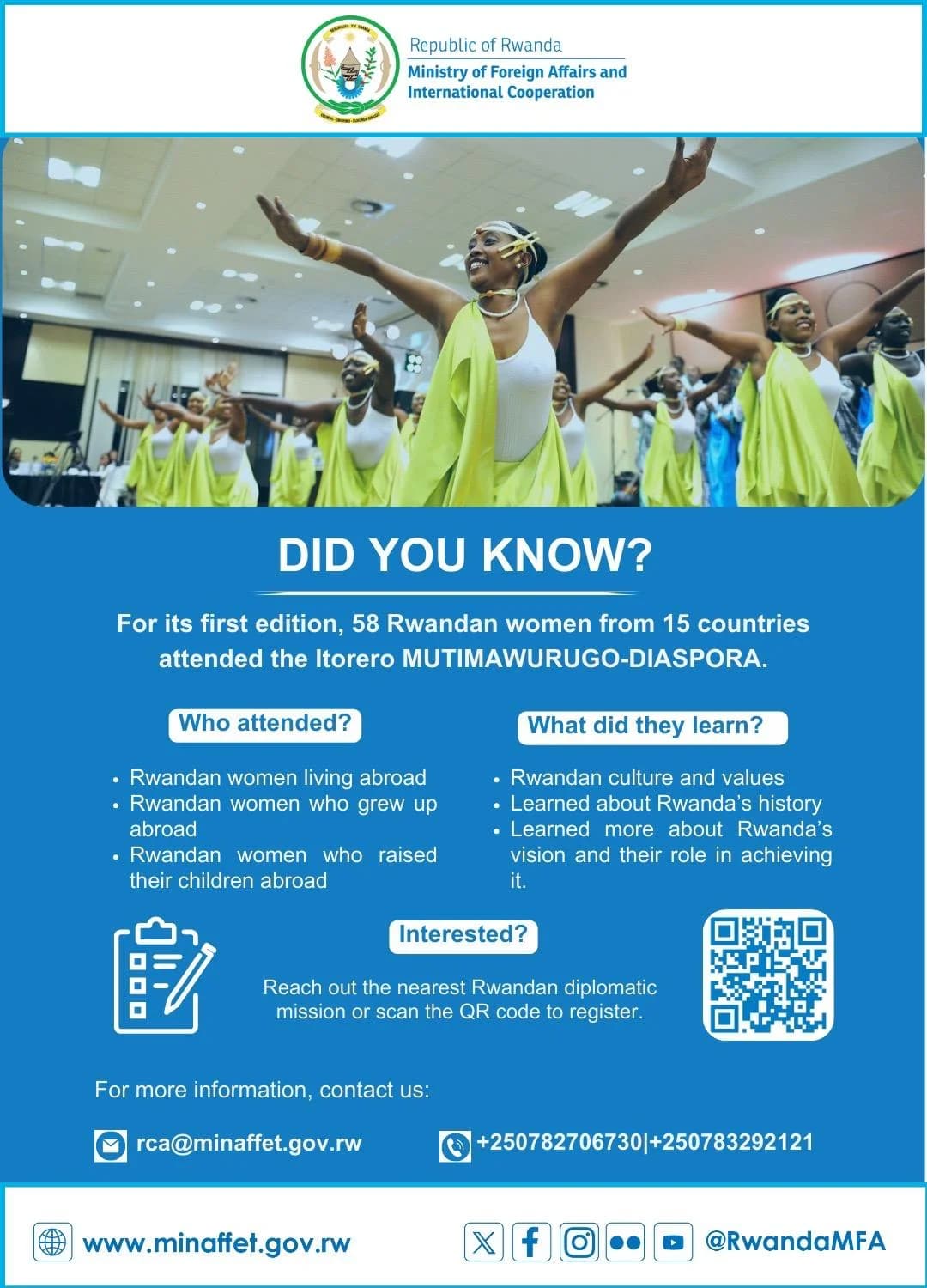 Empowering Rwandan Women Abroad: Registration Now Open for Mutimawurugo-Diaspora II