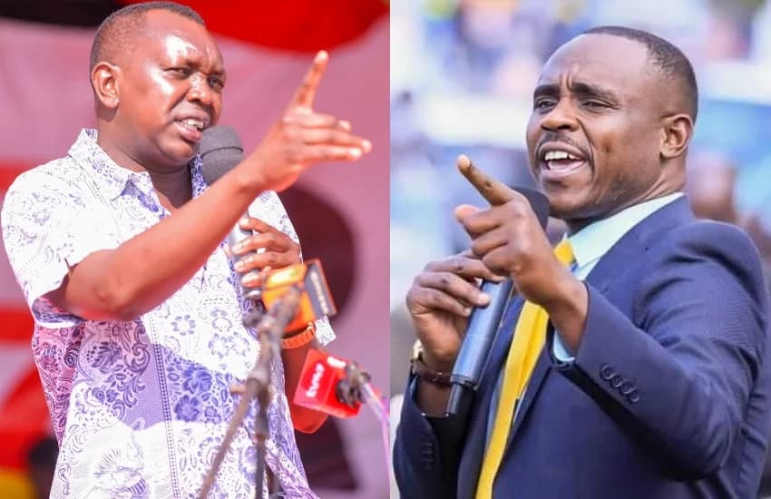 Oscar Sudi Criticizes Cleophas Malala Over Disciplinary Threats
