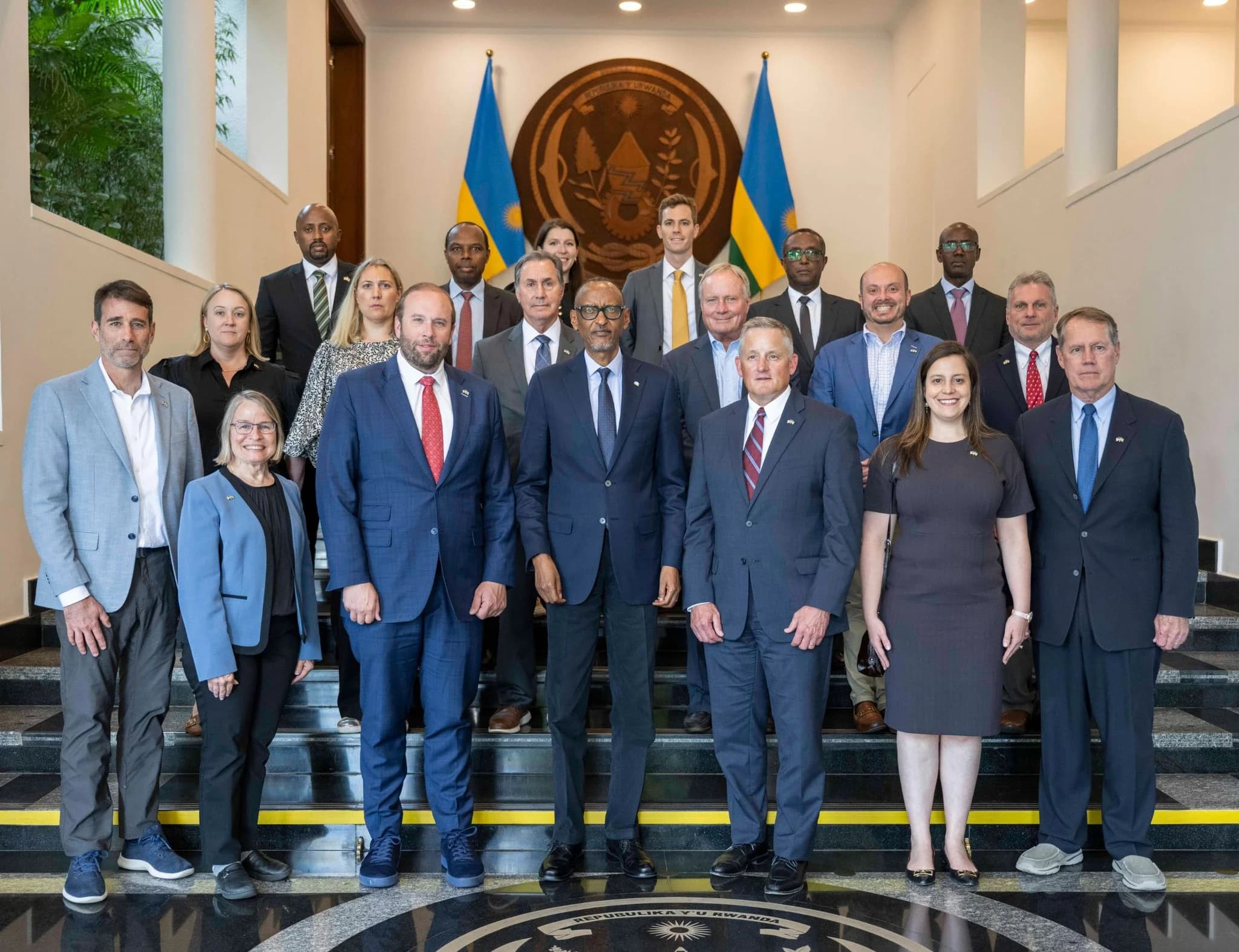 President Kagame receives nine members of US Congress