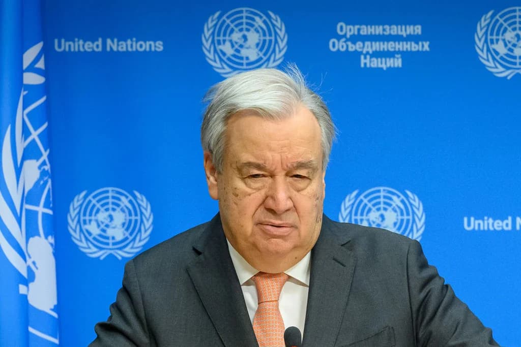 UN Secretary-General António Guterres Calls for Immediate De-escalation in the Middle East to Prevent Humanitarian Catastrophe