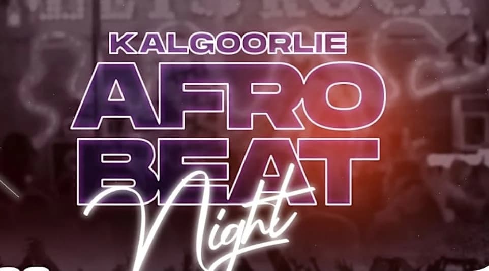 Singles Afro Beat Night to Ignite Kalgoorlie’s Social Scene