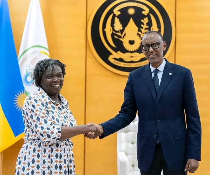 President Kagame Meets Dr. Victoria Kwakwa: Strengthening Rwanda's Partnership with the World Bank