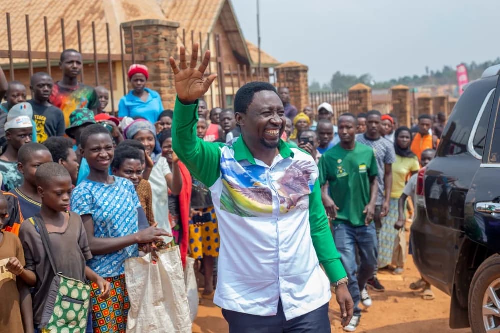 Welcome to Bugesera: A Warm Reception for Presidential Candidate Dr. Frank Habineza