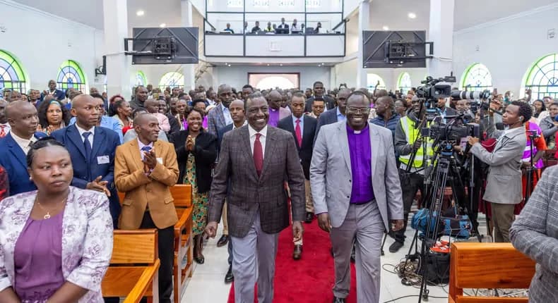 Church Service at Africa Gospel Church in Chebango, Bomet County: Embracing Kindness, Compassion, and Forgiveness
