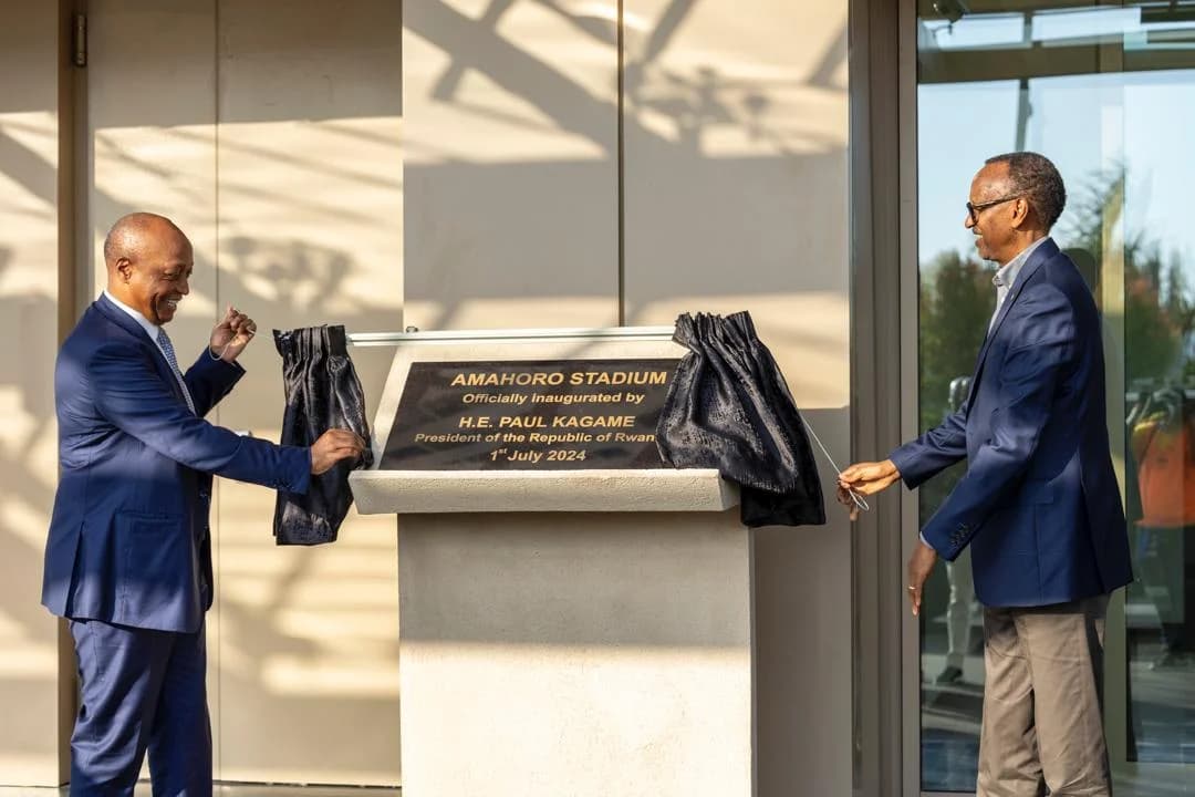 President Kagame officially inaugrates renovated Amahoro Stadium