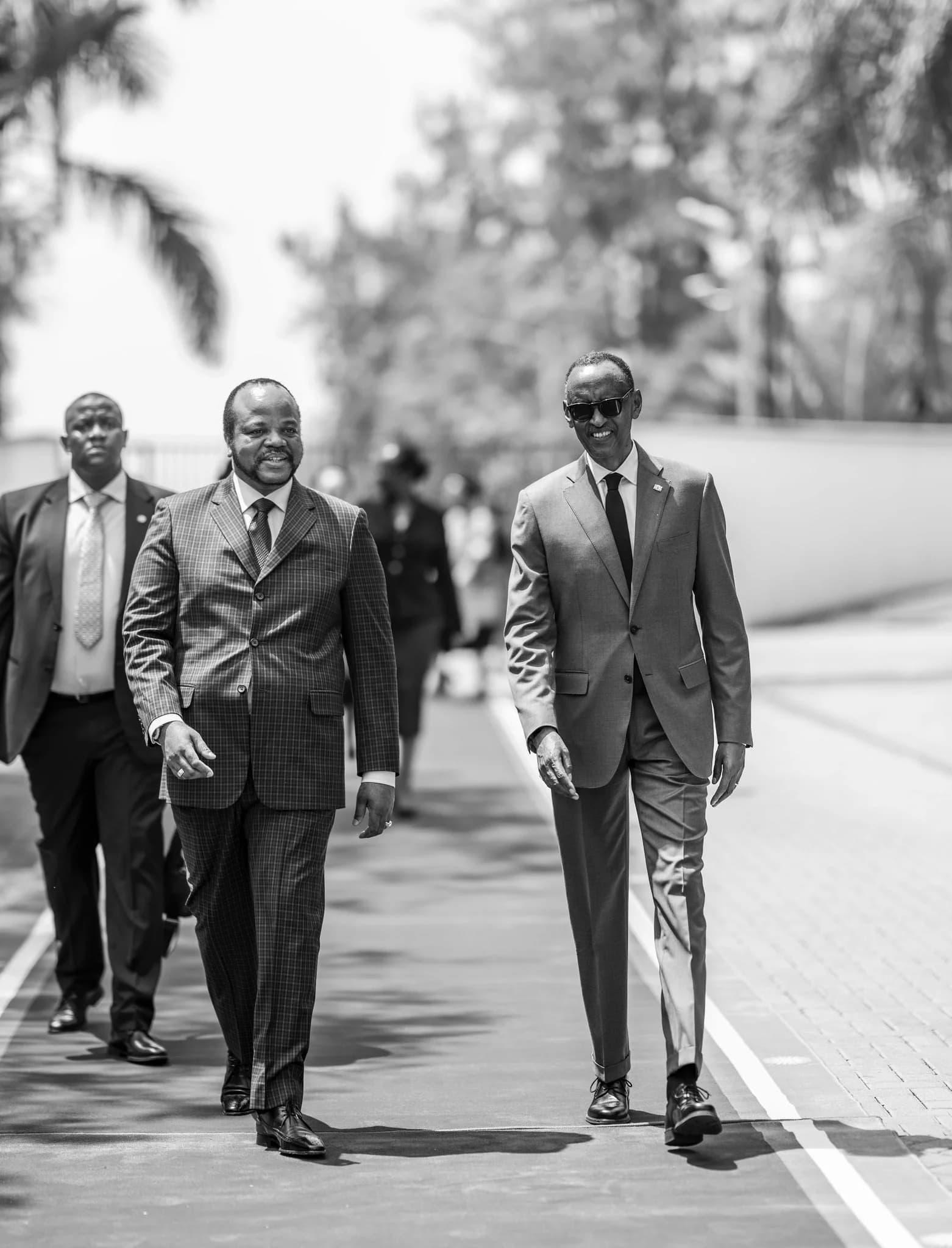 President Kagame Receives King Mswati III