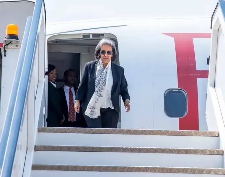 Ethiopian President Sahle-Work Zewde Arrives in Kigali for President Paul Kagame’s Inauguration