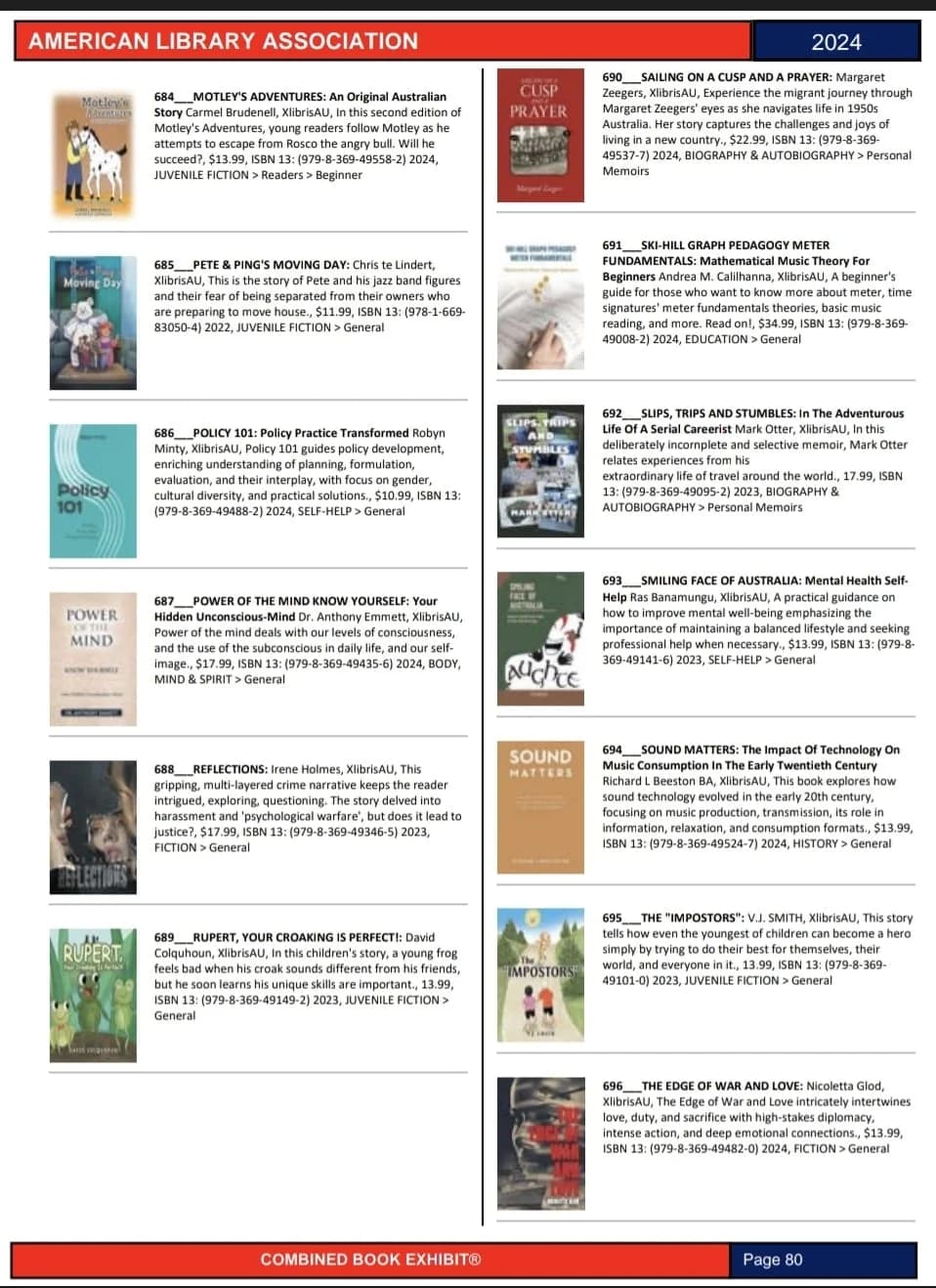 Smiling Face of Australia Shines at the US Book Show