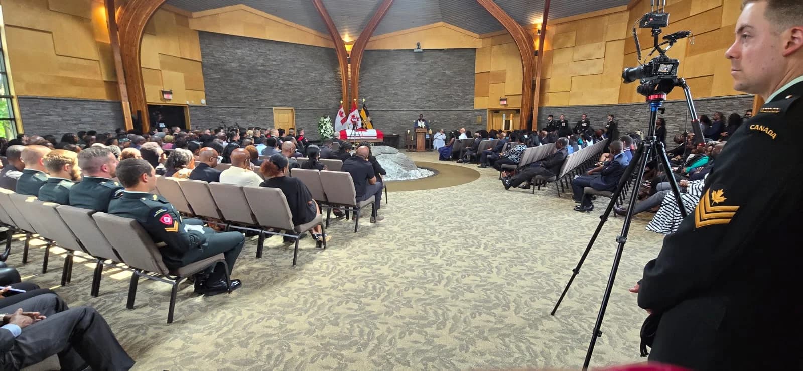 Members of Rwandan Community in Canada Gather for Kevin Nkubito's Funeral