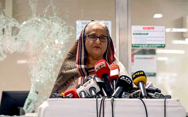 Prime Minister Hasina Resigns and Flees Country Amid Deadly Crackdown on Demonstrations