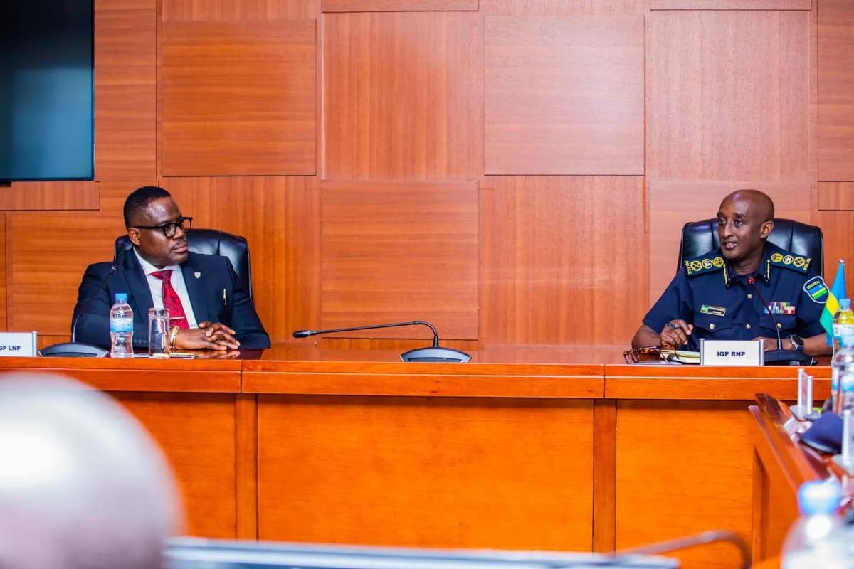 Rwanda, Liberia Police forces hold bilateral meeting