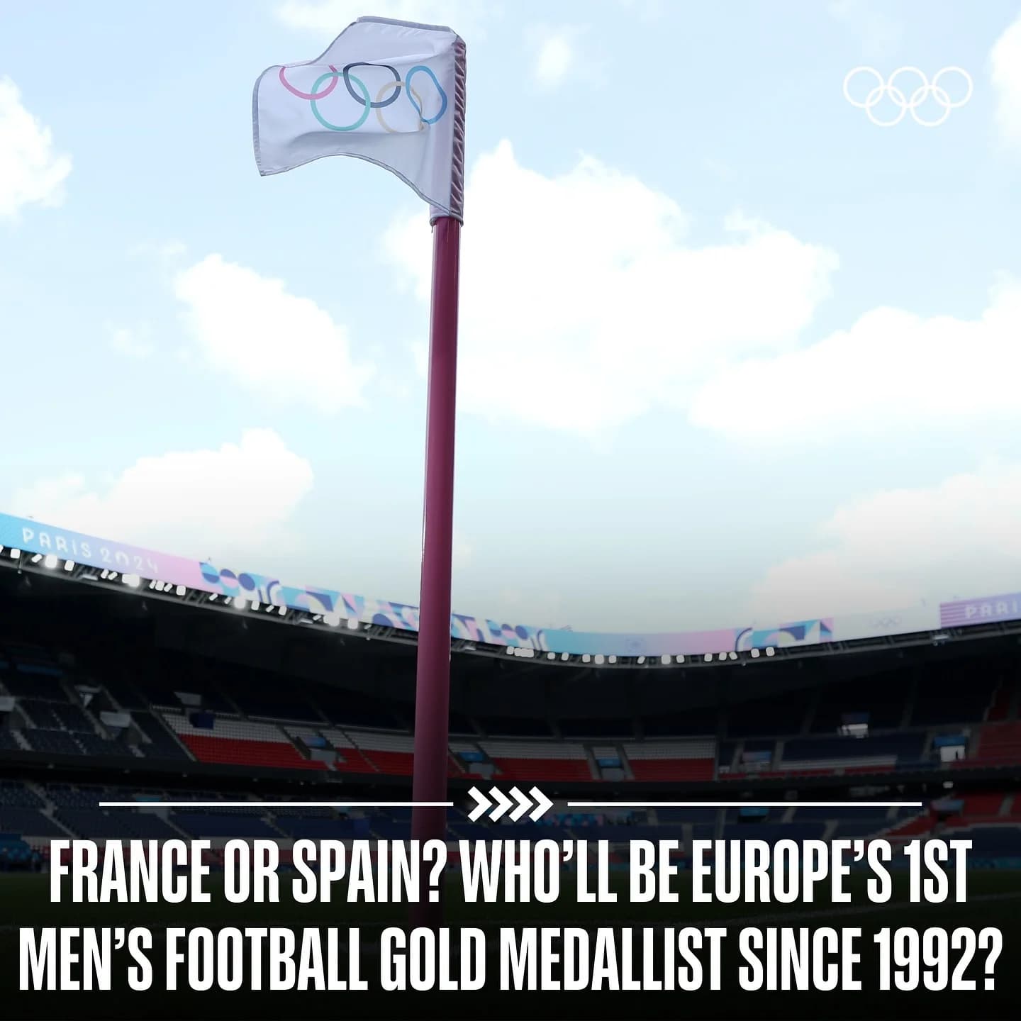 OLYMPIC GAMES: Spain shows level over France on final of men football