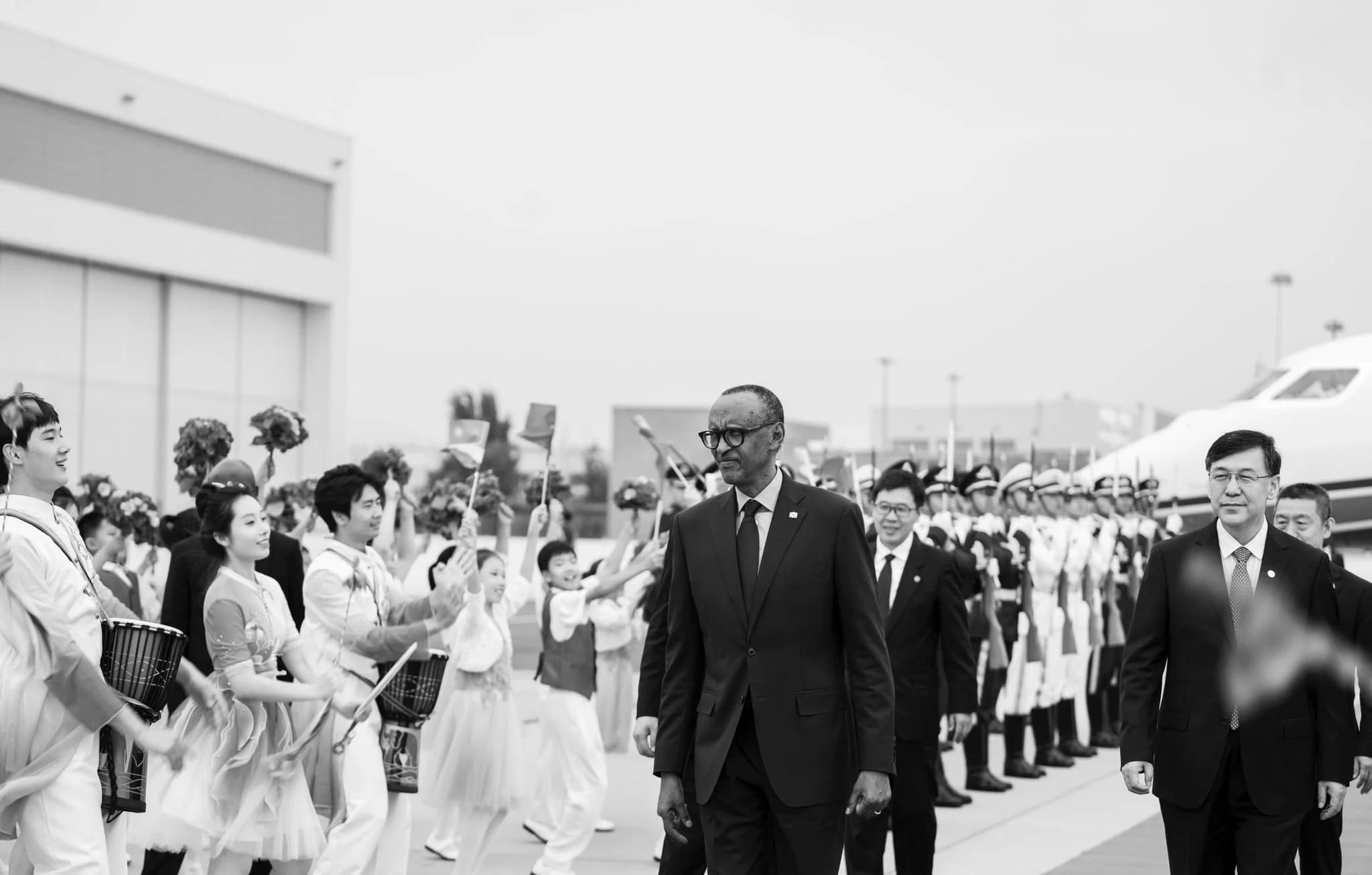 President Kagame Arrives in Beijing for the 2024 Forum on China-Africa Cooperation