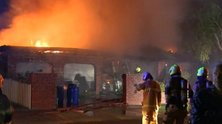 Hunt Underway for Arsonist After Garage Fire in Melbourne’s South East