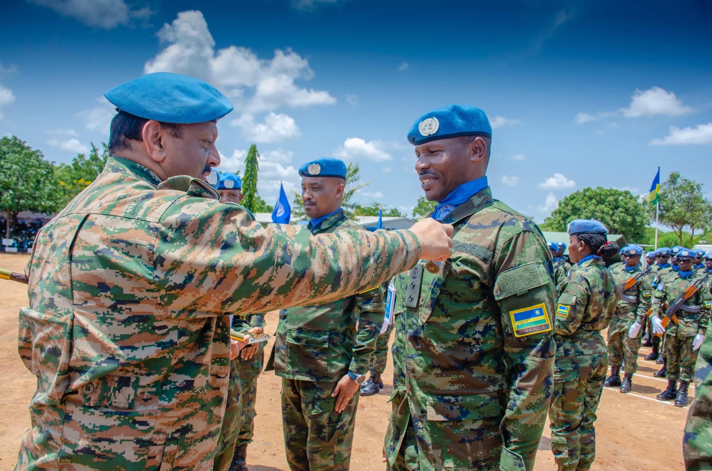 South Sudan: Rwandan peacekeepers awarded UN medals