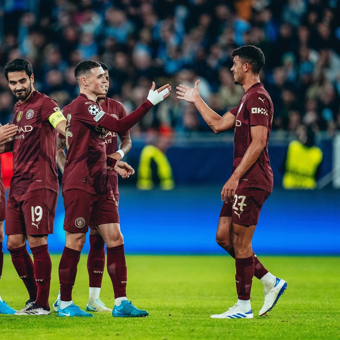 Manchester City Equals Champions League Unbeaten Record with Victory Over Slovan Bratislava