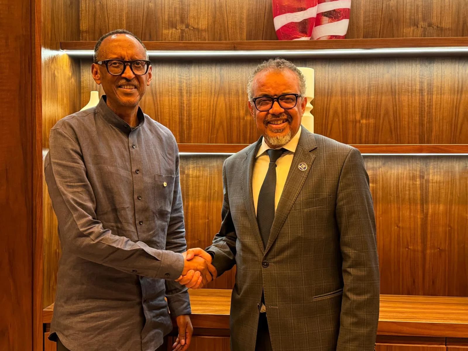 President Kagame, WHO Director Discuss Rwanda's Ongoing Response to Marburg Outbreak