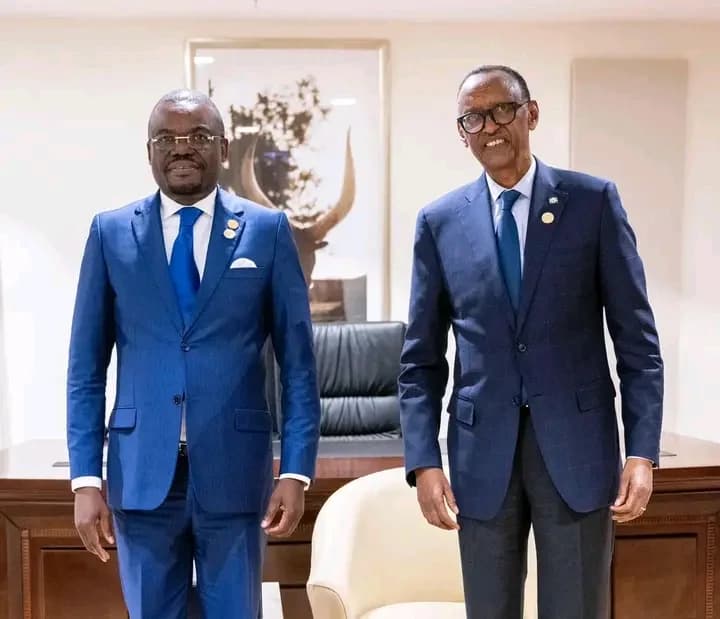 President Kagame Meets Africa CDC Director