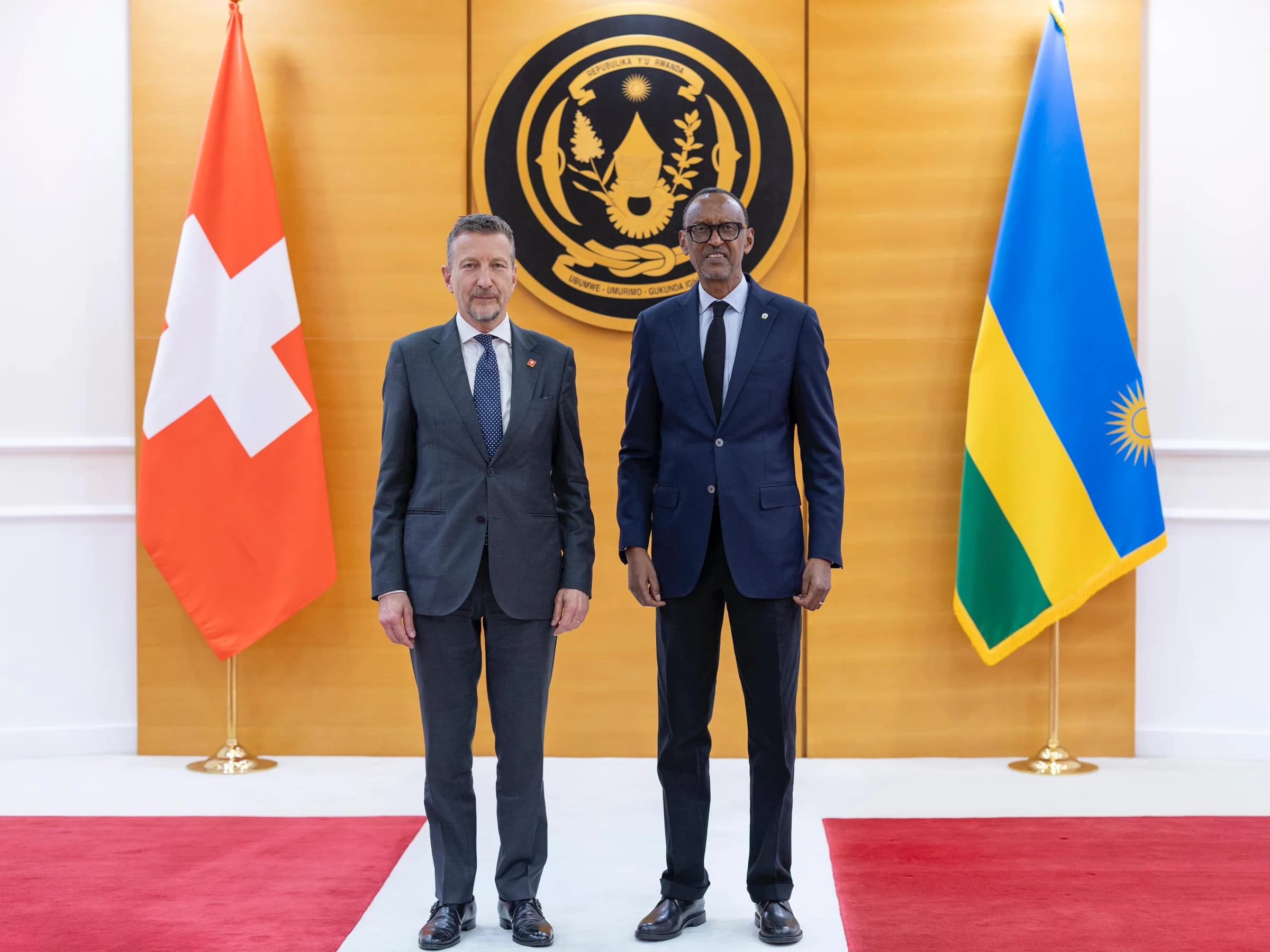 President Kagame Receives Credentials from Envoys