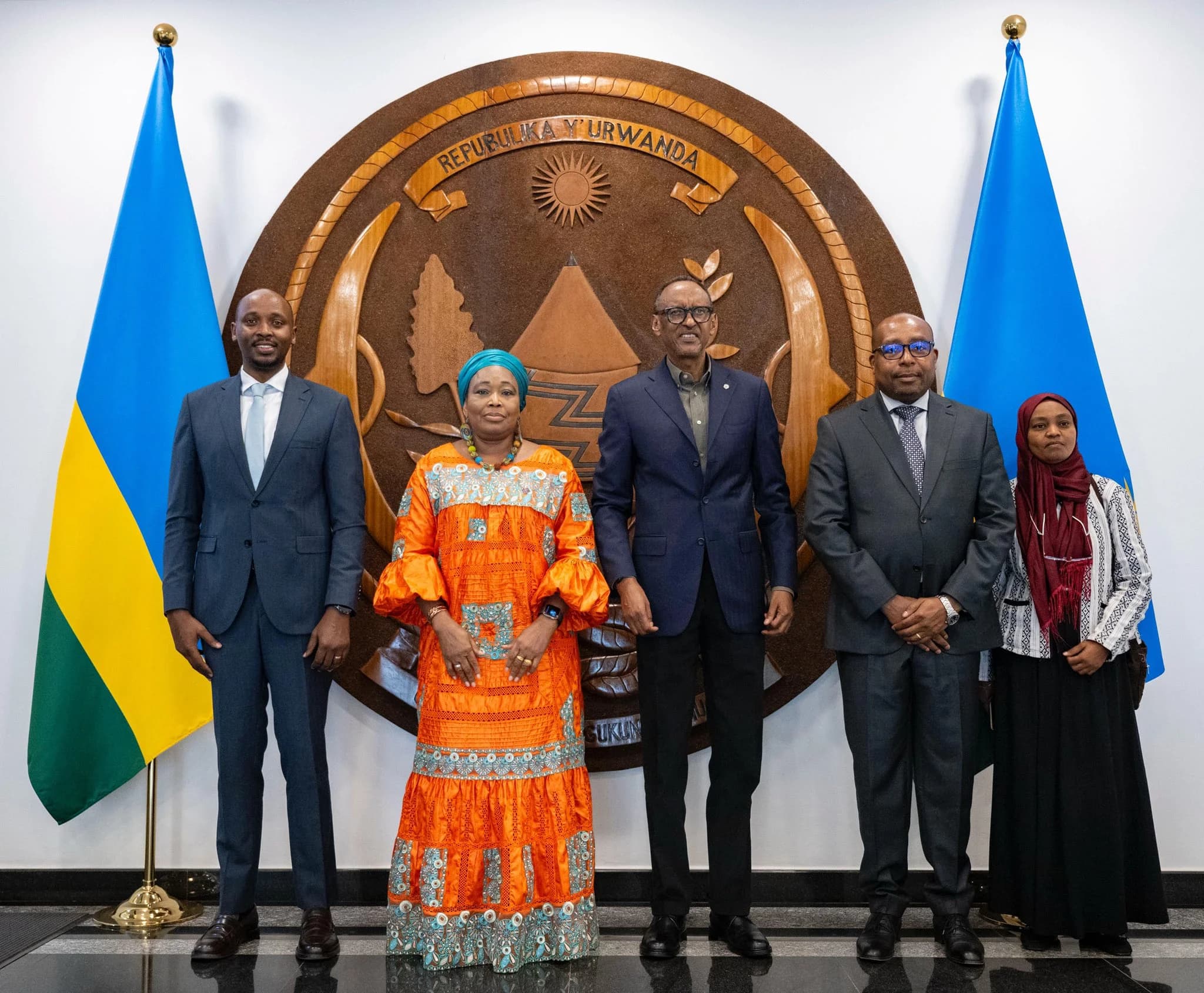 President Kagame receives Amb. Minata Samaté, Director-General of Africa CDC
