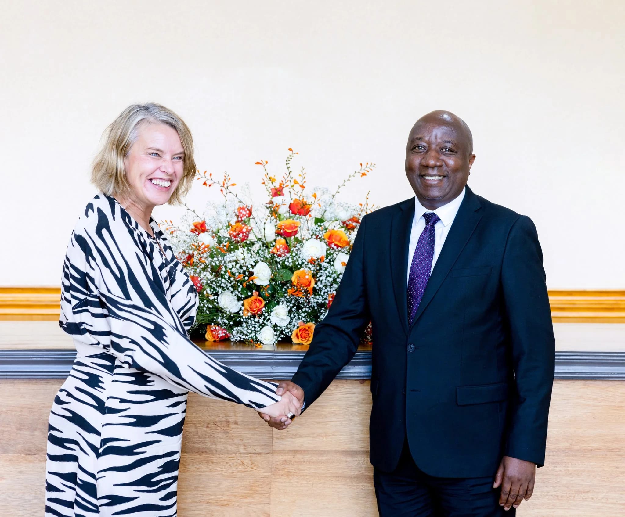 PM Dr. Ngirente Receives British High Commissioner to Rwanda