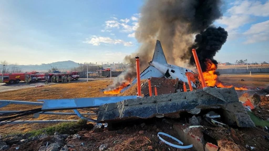 Koreya y'Epfo: Abantu 124 bapfiriye mu mpanuka y'indege