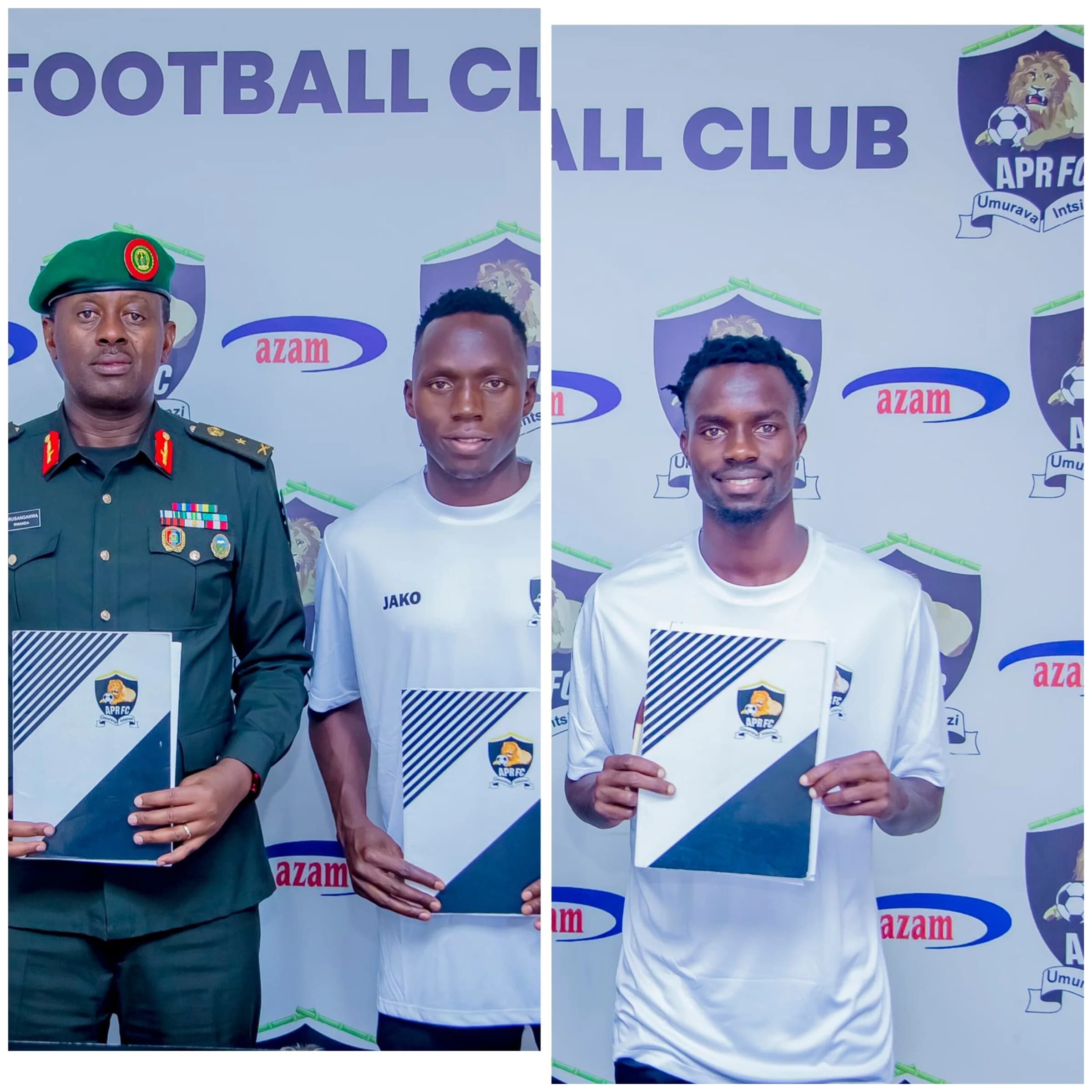 APR FC Signs Uganda Cranes Stars Hakim Kiwanuka and Denis Omedi