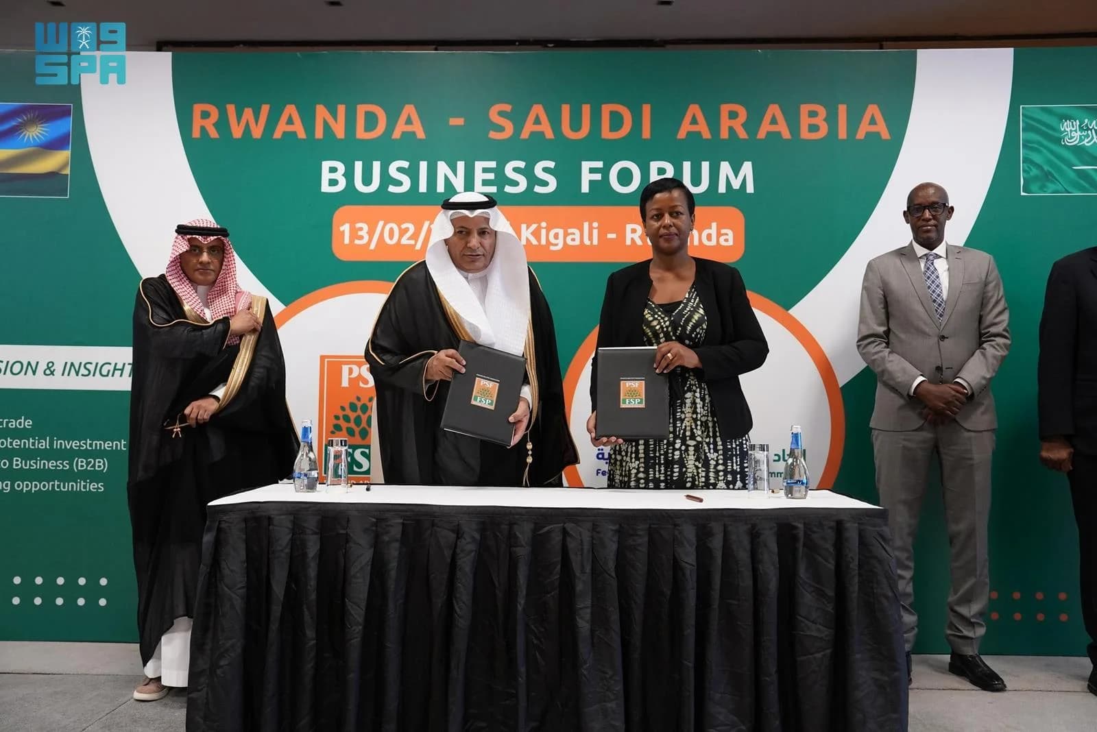 Rwandan Businesses, Saudi counterparts sign MoU to establish joint council