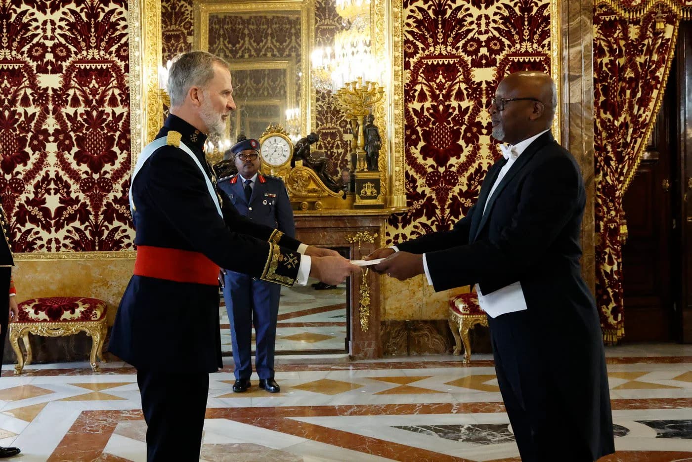 Rwandan envoy to Spain presents credentials to King Felipe VI