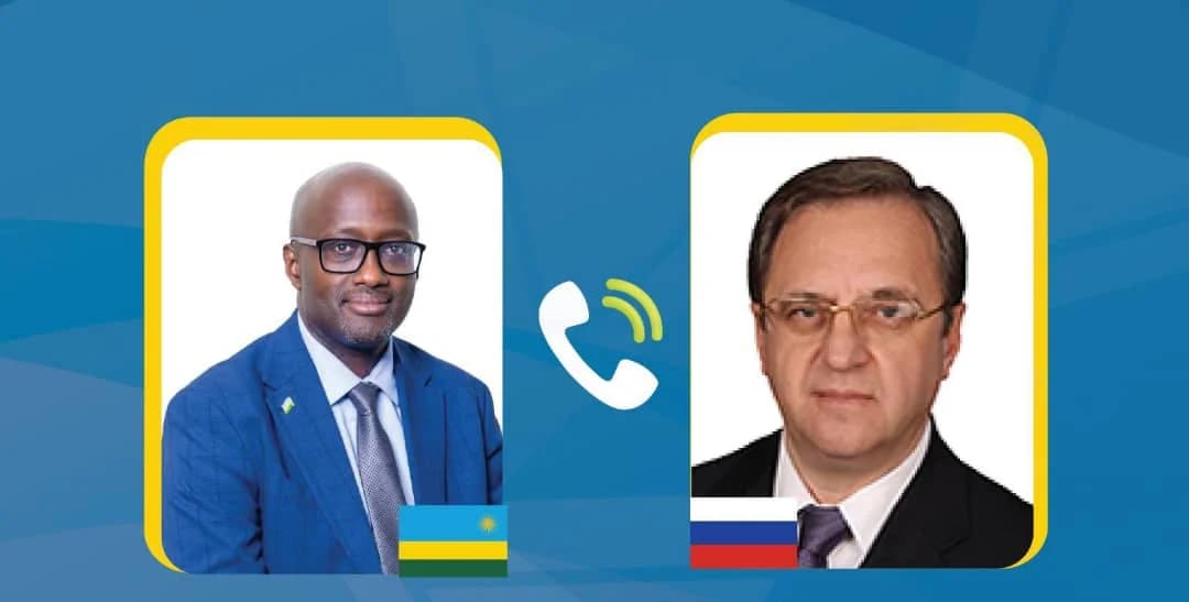 Nduhungirehe, Russia's Deputy Minister of Foreign Affairs Discuss Strengthening Cooperation