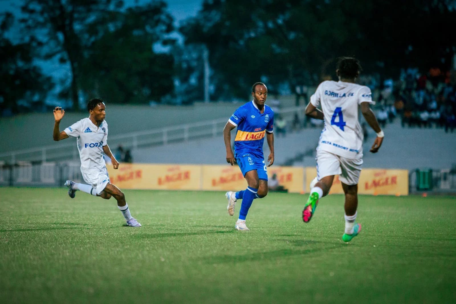 Rayon Sports and Gorilla FC Play Out Thrilling 2-2 Draw in Peace Cup Quarterfinal First Leg