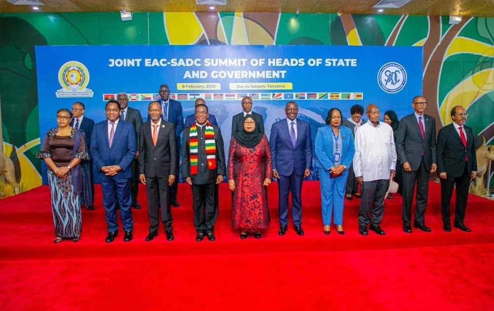 EAC, SADC Heads of State to discuss again security situation in Eastern DRC