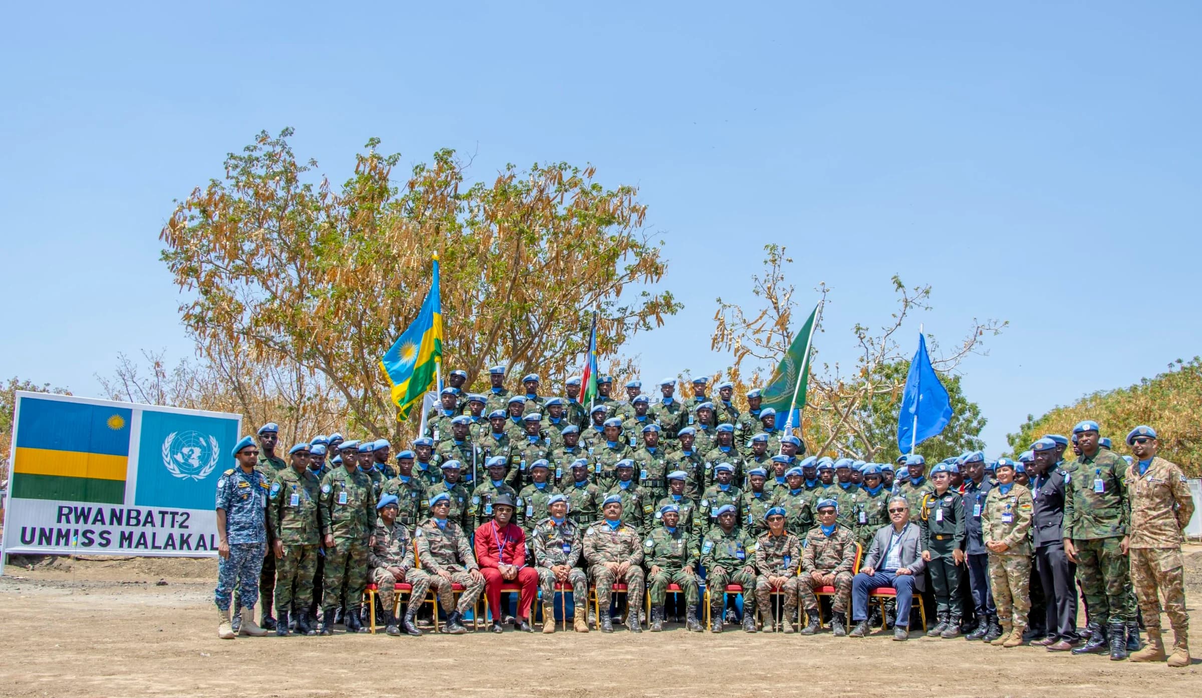 South Sudan: Rwandan peacekeepers awarded UN service medals