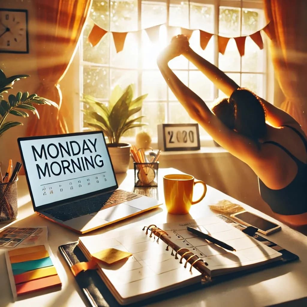 How to start your week with a good mood, energy for work