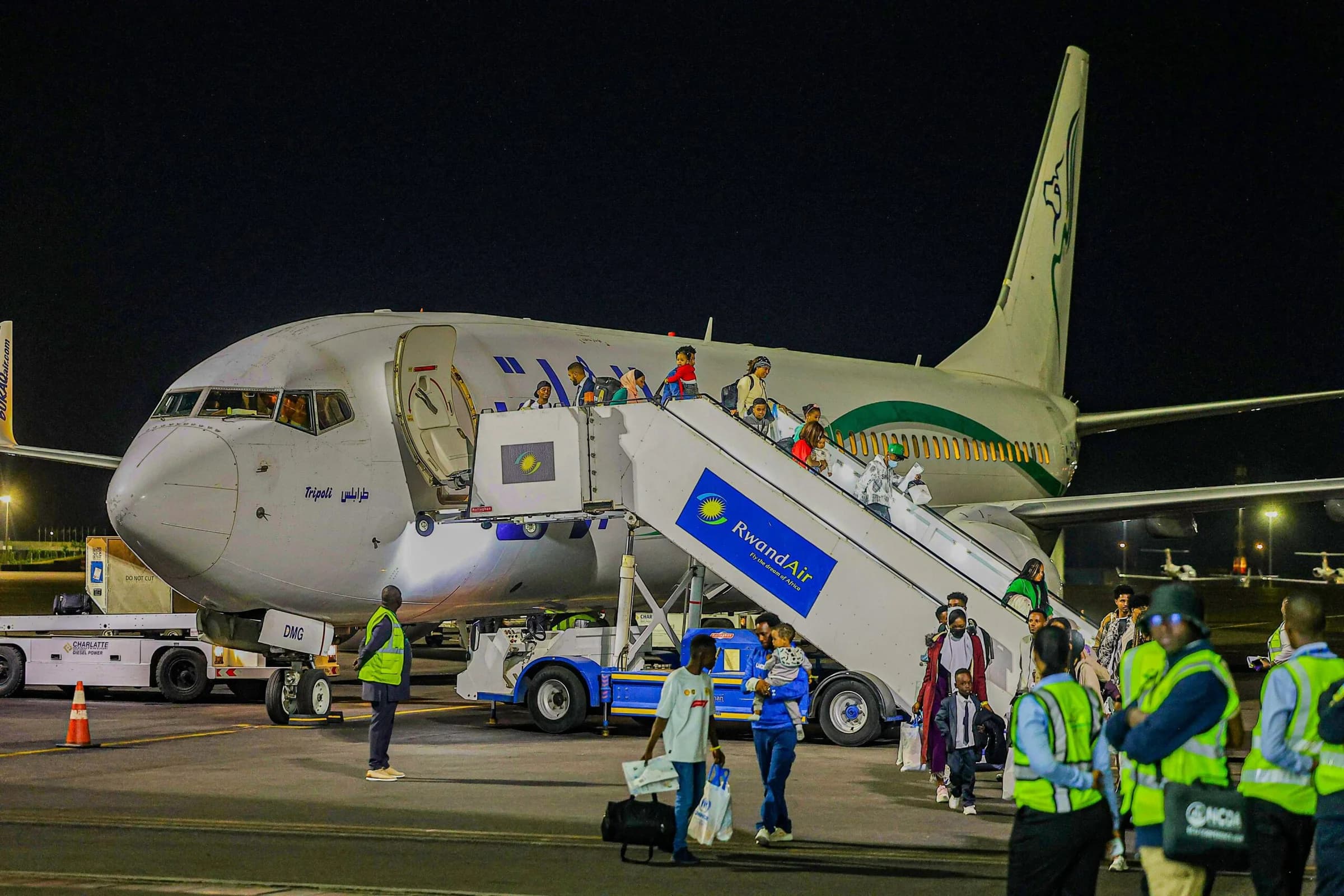Rwanda welcomes 137 asylum seekers evacuated from Libya