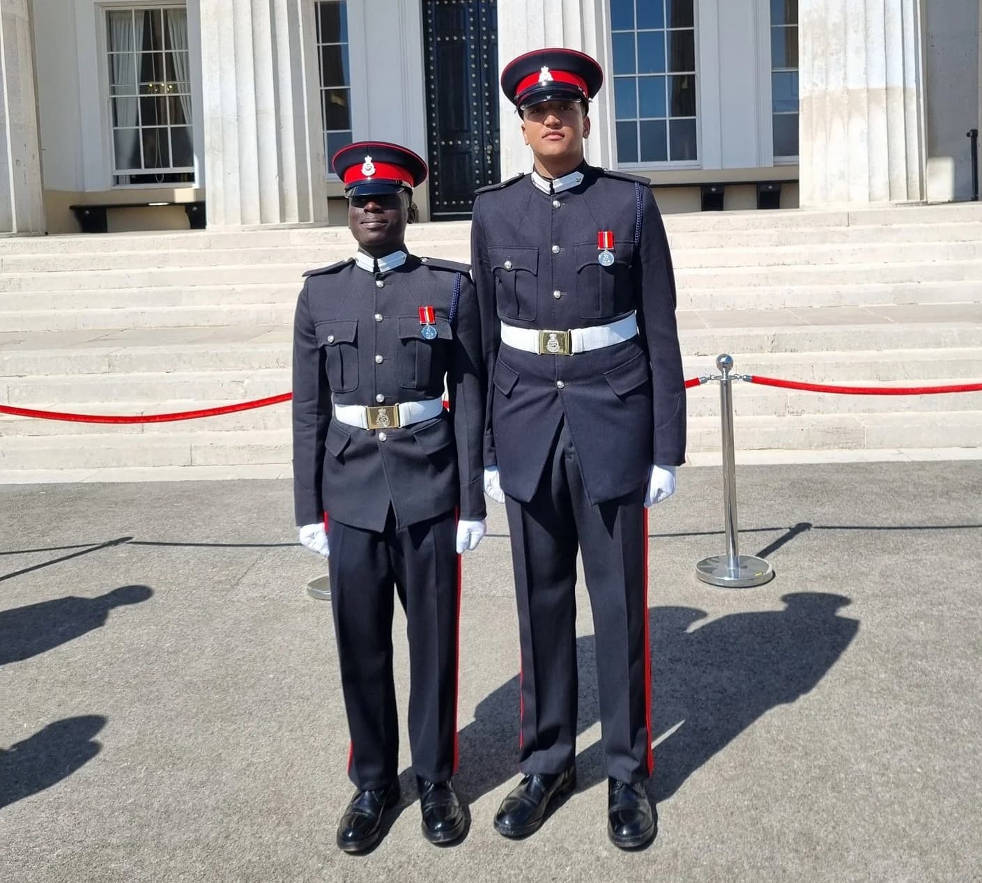 Two Rwandans Complete Military Training at UK Royal Military Academy