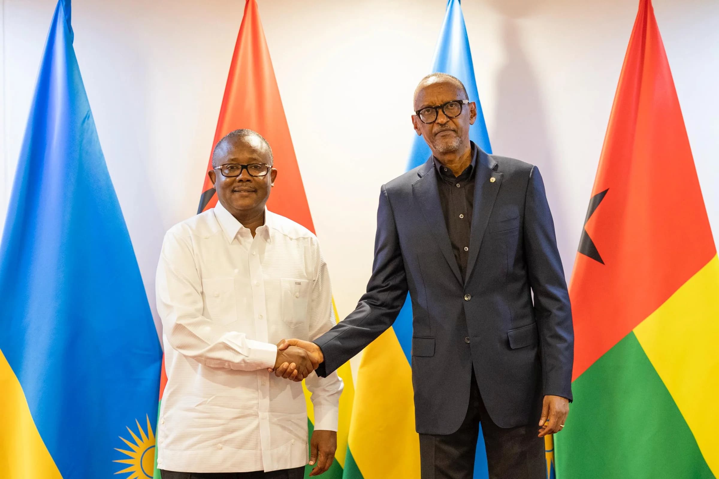 President Kagame, Guinea-Bissau counterpart discuss continental issues, bilateral cooperation
