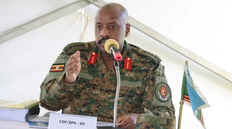 Gen Muhoozi again calls for resignation of Ituri Governor in DRC