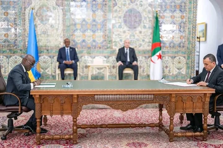 Rwanda, Algeria sign multiple cooperation agreements